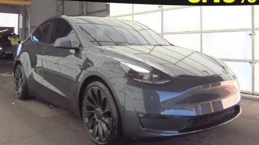 TESLA MODEL Y 2021 5YJYGDEF9MF256731 image